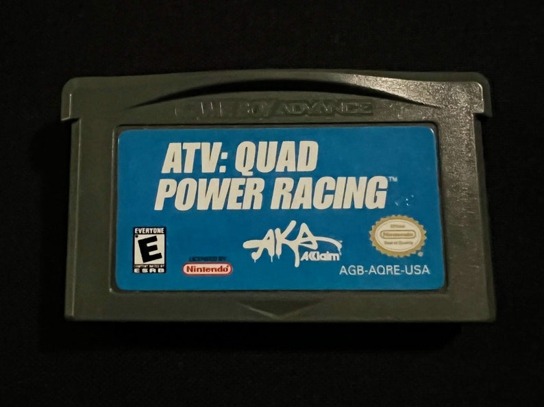 Nintendo Gameboy Advance Games: You Pick GBA Quad Power Racing