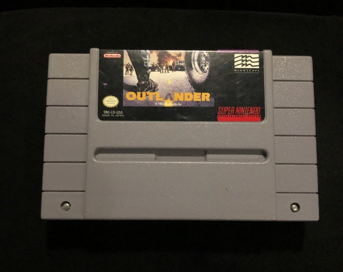 Outlander Super Nintendo Entertainment System SNES