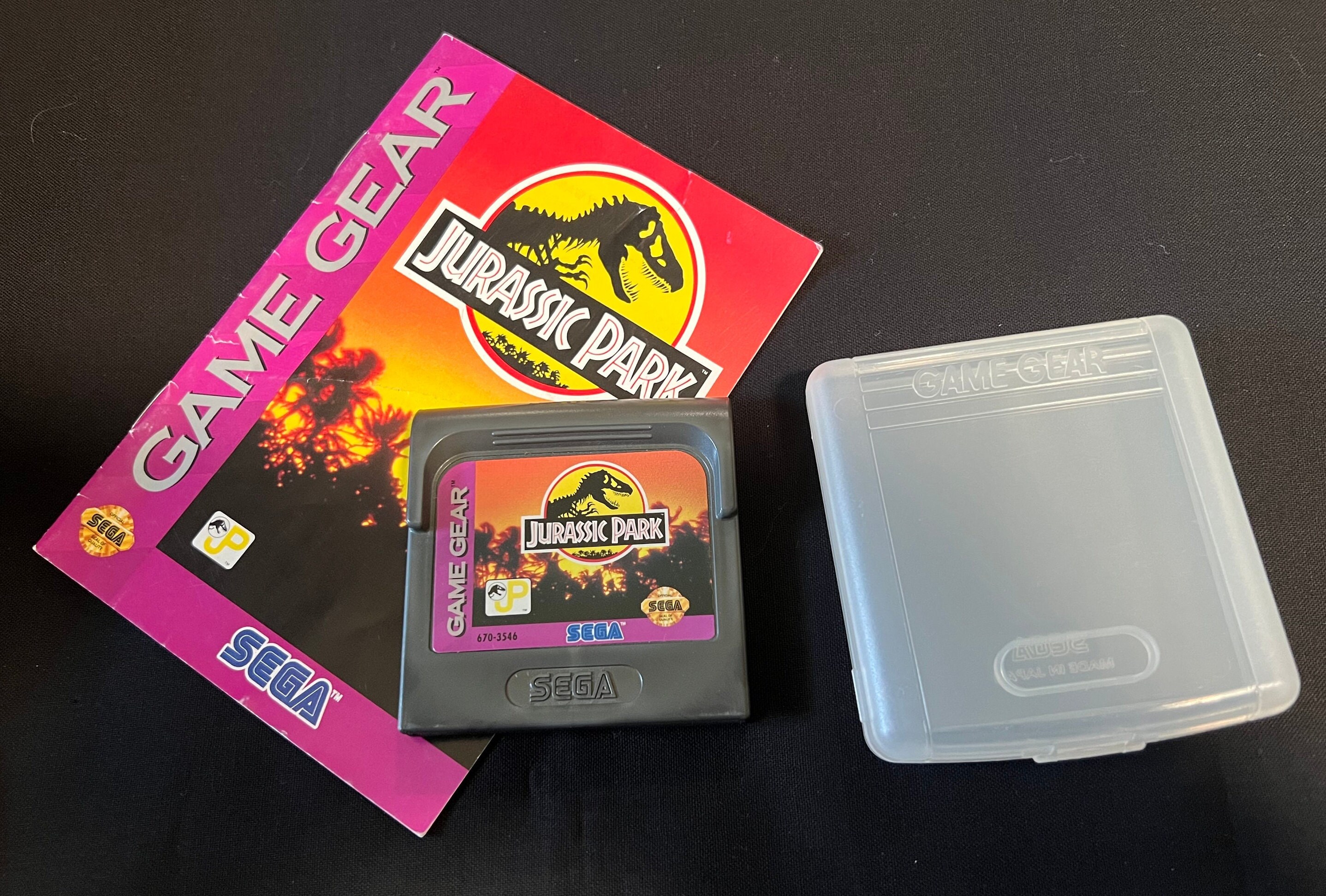 Ficha Técnica de Jurassic Park para Sega Game Gear | Museo Del Videojuego