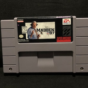 Madden 97 Super Nintendo Entertainment System SNES