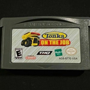 Nintendo Gameboy Advance Games: You Pick GBA Tonka: On the Job