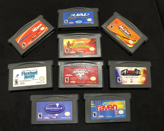 Nintendo Gameboy Advance Games: You Pick! GBA