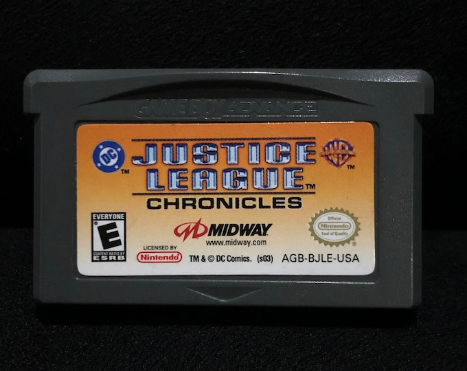 Justice League Chronicles Nintendo Gameboy Advance