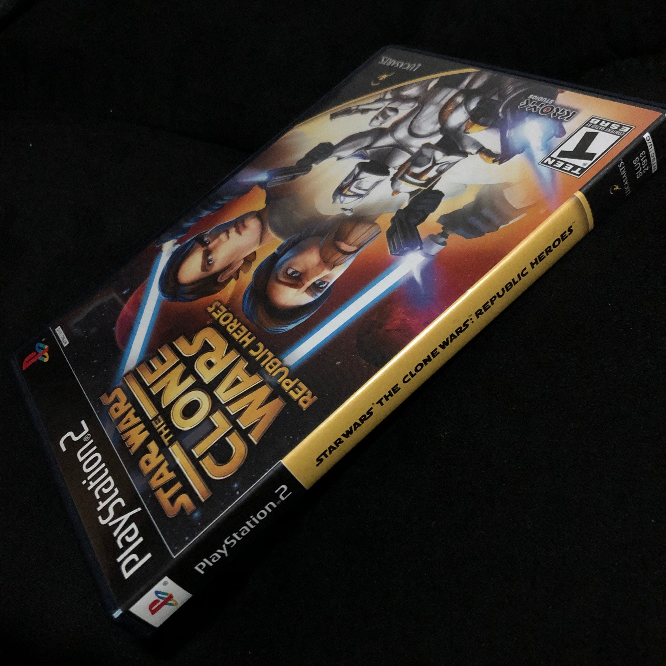  Star Wars the Clone Wars: Republic Heroes - PlayStation 2 :  Toys & Games