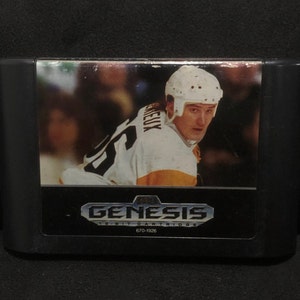 Mario Lemieux Hockey Sega Genesis