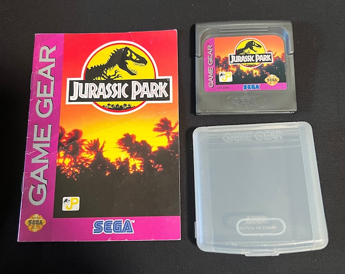 Jurassic Park Sega Game Gear