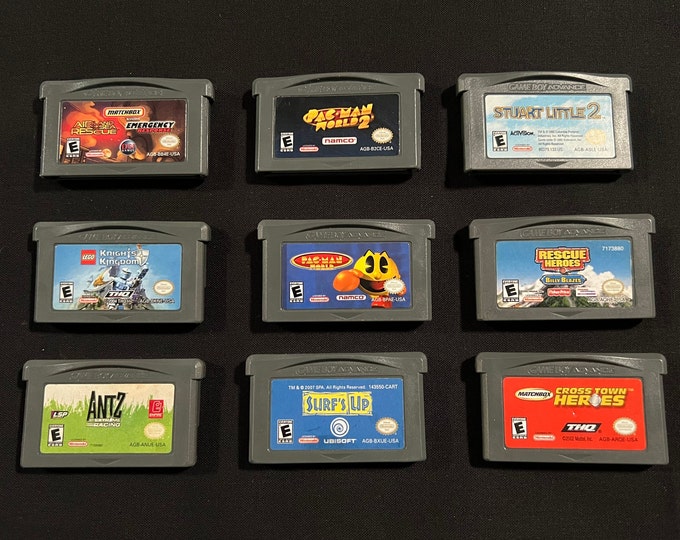 Nintendo Gameboy Advance Games: You Pick! GBA