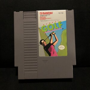 Bandai Golf: Pebble Beach Challenge Nintendo Entertainment System NES