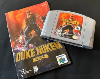 Duke Nukem Nintendo 64 Game N64