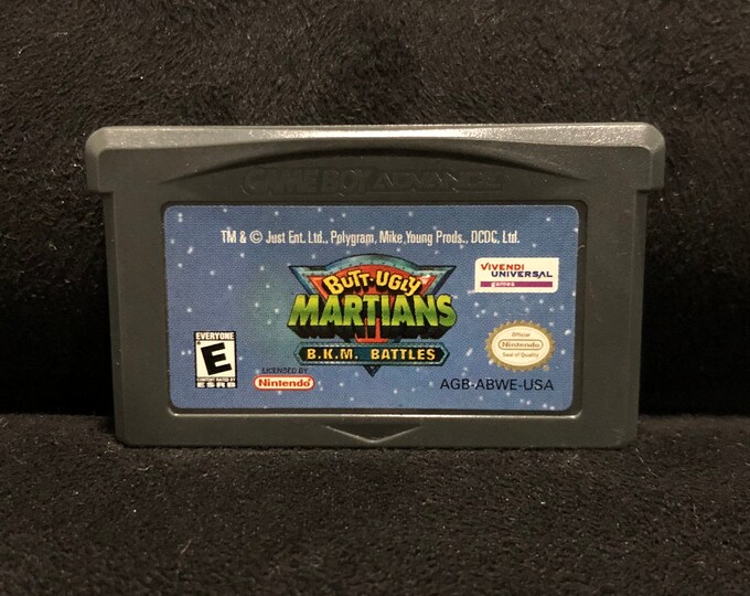 Butt Ugly Martians: BKM Battle Nintendo Gameboy Advance