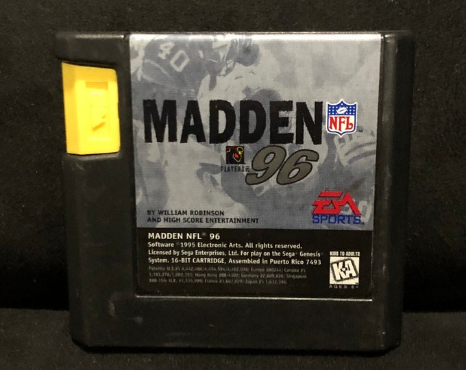 Madden NFL 96 Sega Genesis