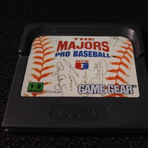 The Majors Pro Baseball Sega GameGear