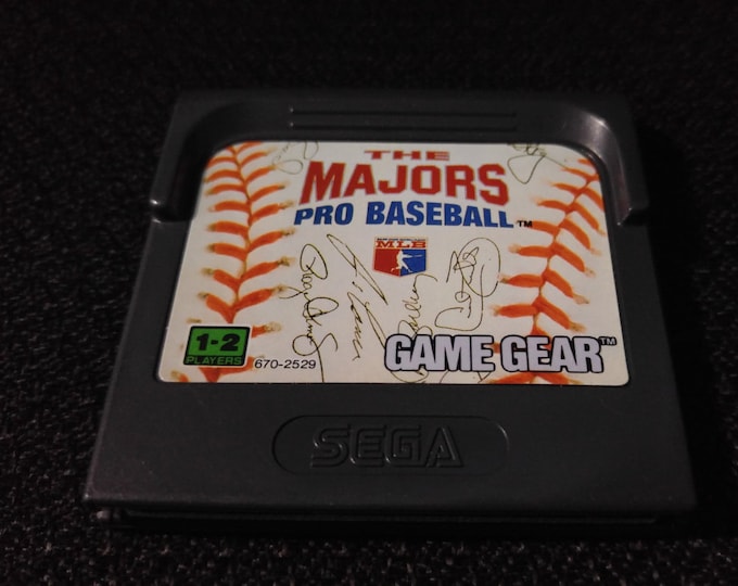 The Majors Pro Baseball Sega GameGear