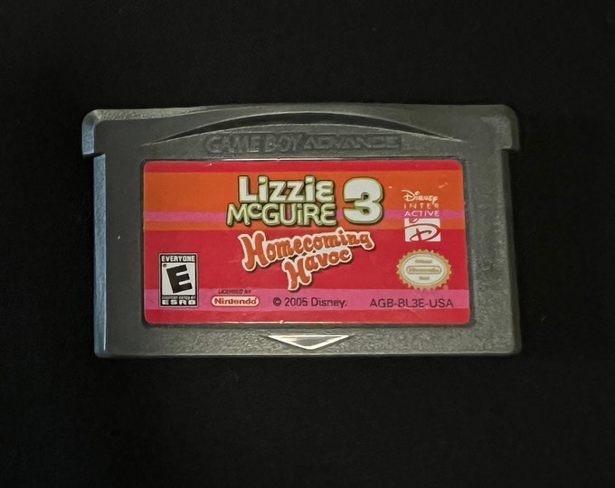 Lizzie McGuire 3: Homecoming Havoc Nintendo Gameboy Advance