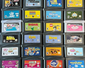 Nintendo Gameboy Advance Games: Vous choisissez! GBA