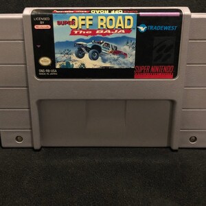 Super Off Road: La Baja Super Nintendo Entertainment System SNES