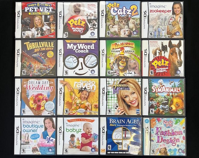 Nintendo DS Games: You Pick! Complete in Box (CIB)