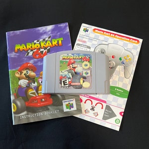 Mario Kart with Manual Nintendo 64 N64