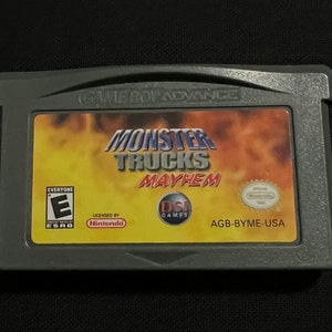 Monster Trucks Mayhem Nintendo Gameboy Advance