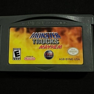 Nintendo Gameboy Advance Games: You Pick GBA Monster Truck Mayhem