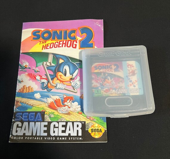 Sonic the Hedgehog 2 Sega Game Gear - Etsy Canada