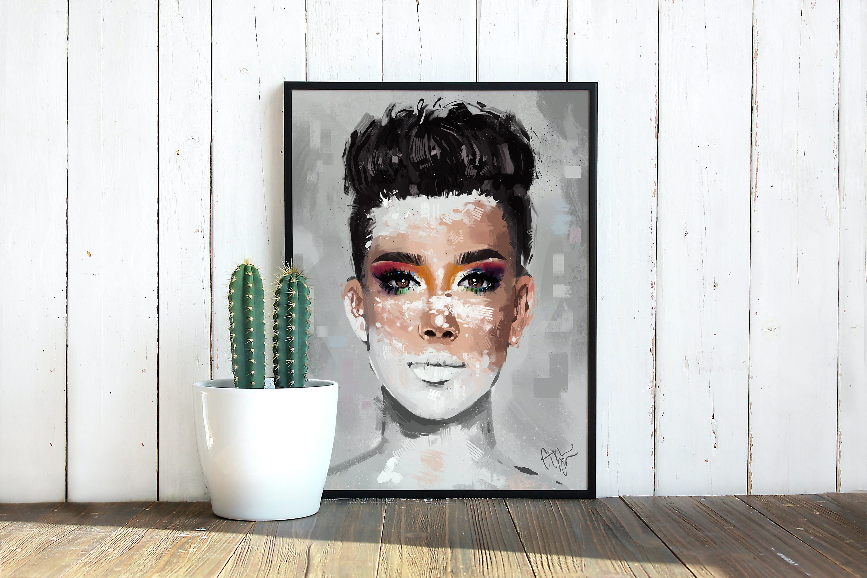 James Charles Print | Etsy