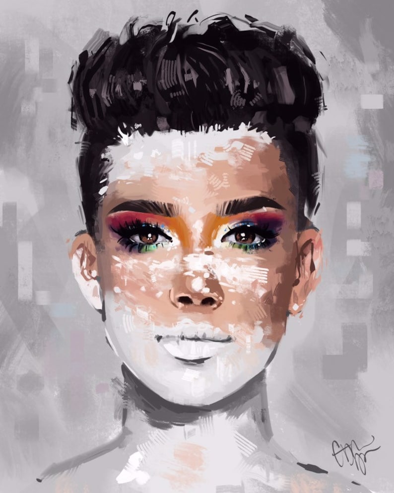 James Charles Print | Etsy