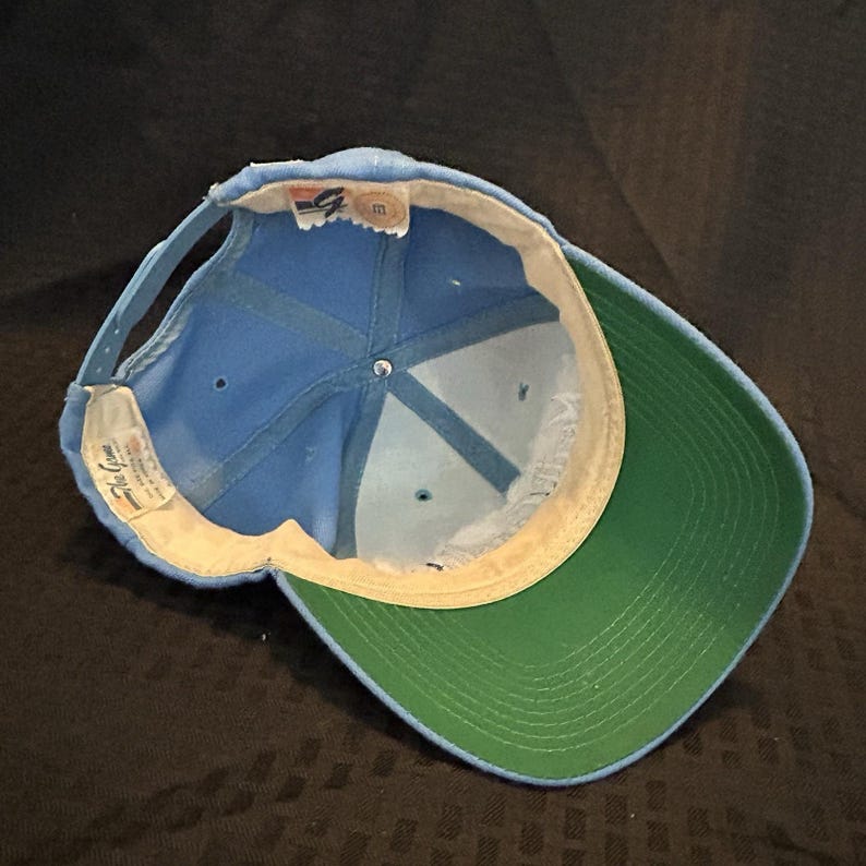 VTG The Game Snapback Hat Cap North Carolina Tar Heels Script 90s UNC image 5