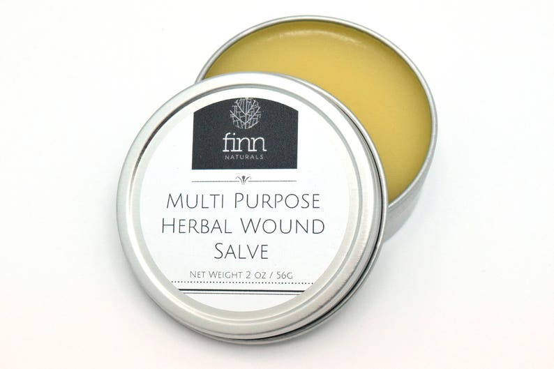 All Natural Organic Multi Purpose Herbal Wound Salve Cream for Etsy