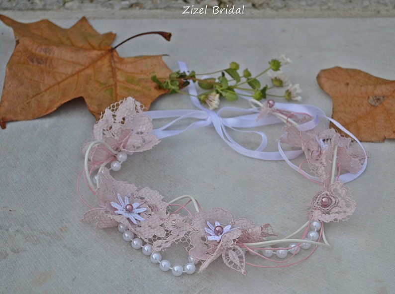 Pink Wedding Tiaras Bridal Αccessories Pink Hair Tiaras Etsy