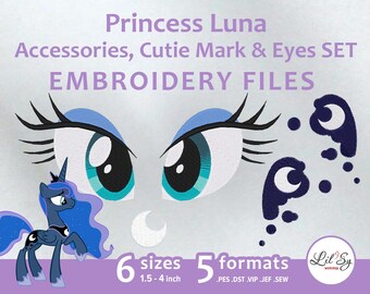 Moon Cutie Mark Etsy