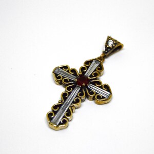 Kreuzanhänger, christlicher Schmuck, spezielles Design, Made in der Türkei.