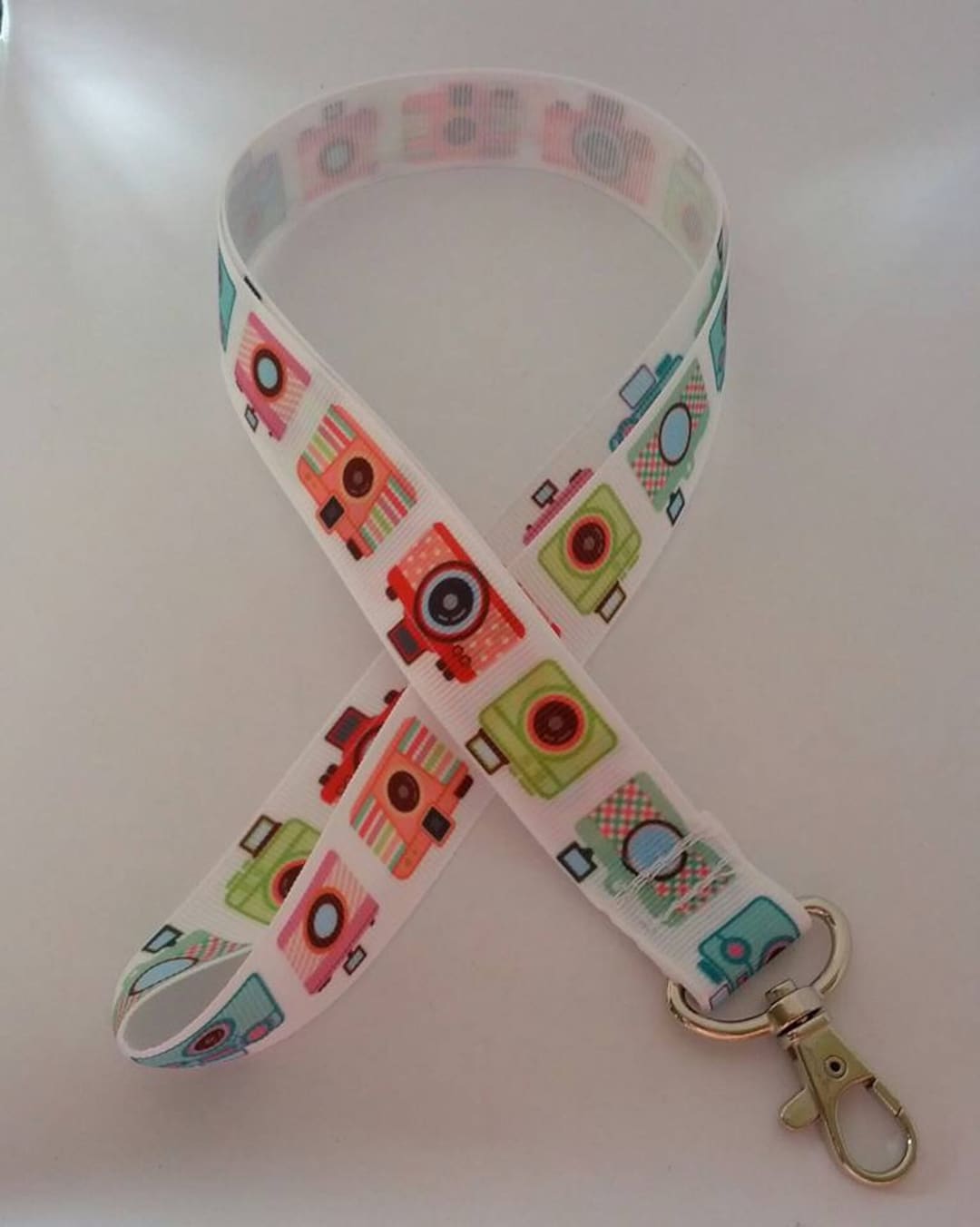 Laynard Camera Camera Pattern Lanyard / ID Holders - Etsy