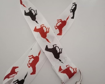 Horse print lanyard / ID holder / badge holder