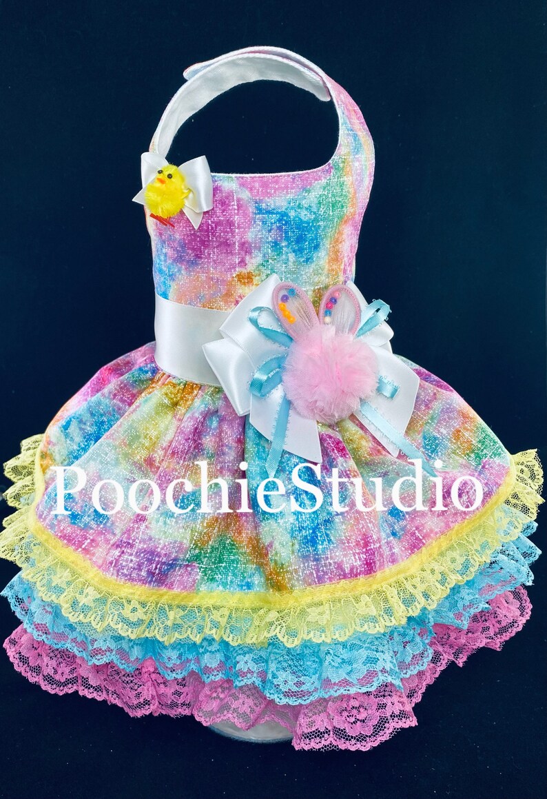 Dog Easter Dress Spring Summer Dress easter Canvas Bunny Etsy