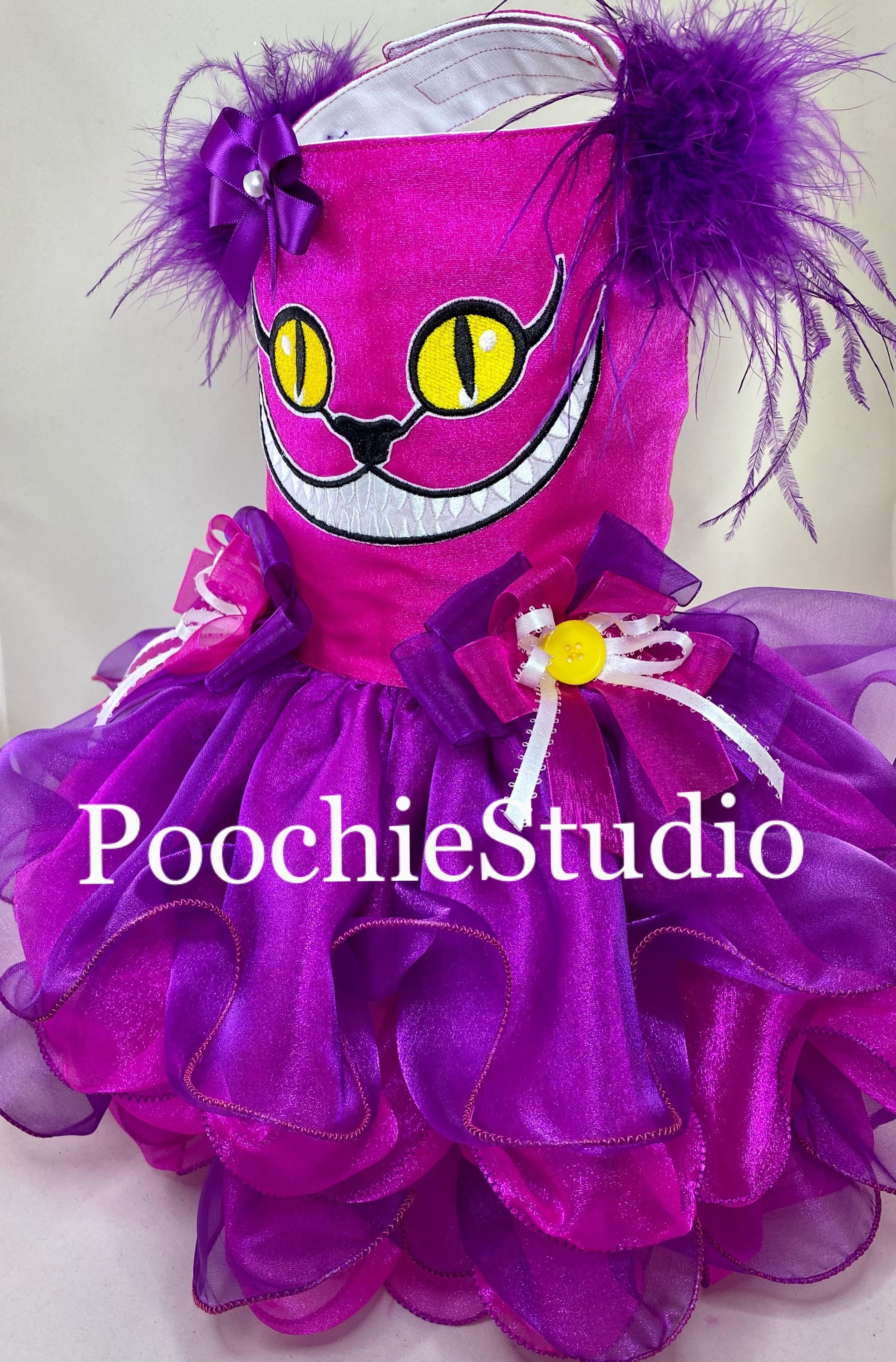 Dog Dress cheshire Inspired Cupcake Dress Alice in Etsy