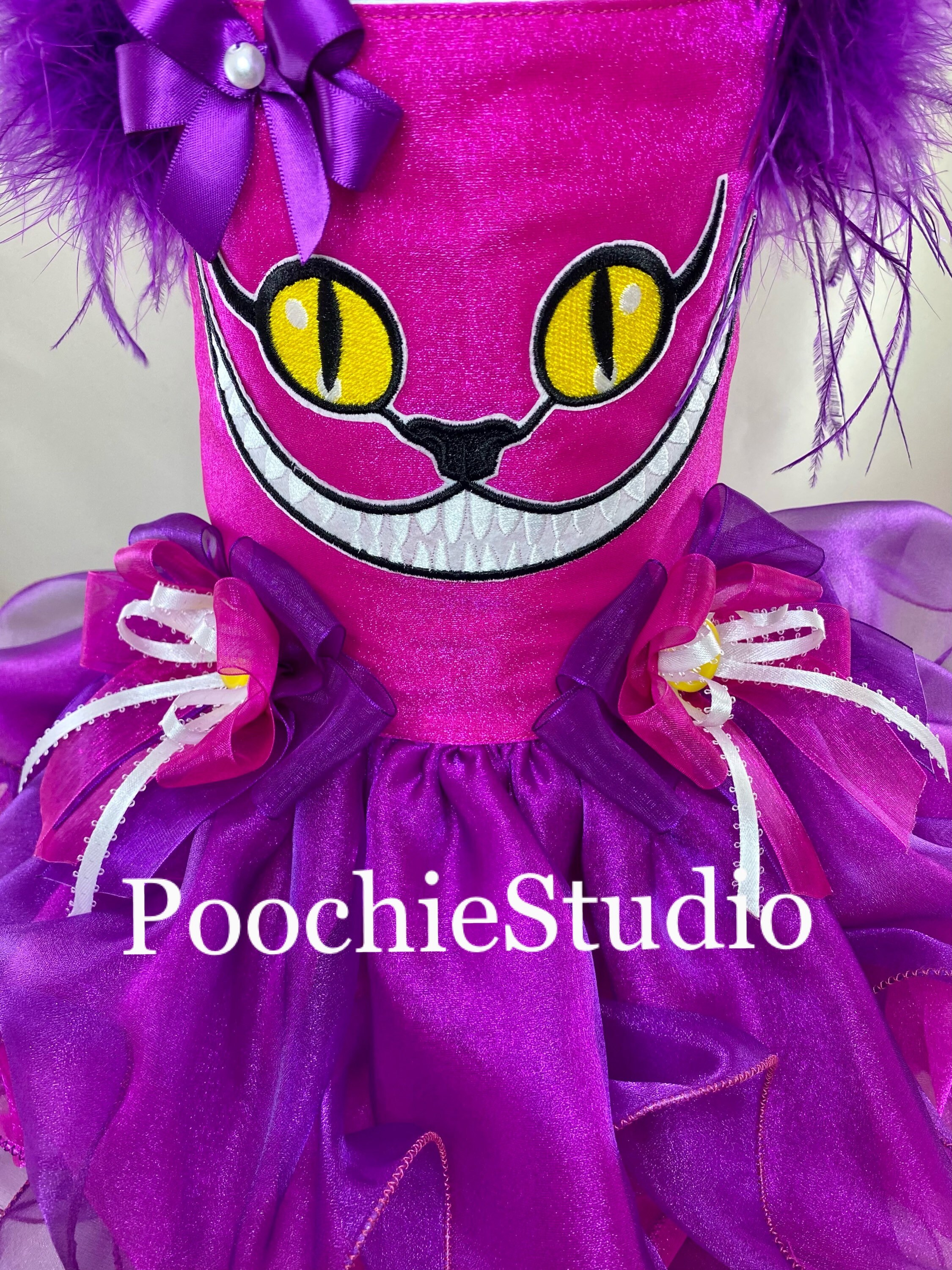 Dog Dress cheshire Inspired Cupcake Dress Alice in Etsy