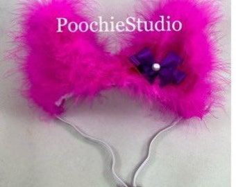 Custom Cheshire Cat inspired Ears Headpiece Only