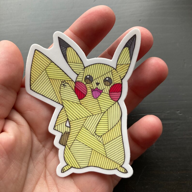 Pikachu Sticker Designs Pikachu Sticker, 2.38