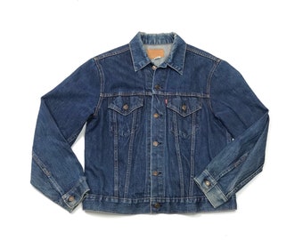 vintage levis big e denim jacket