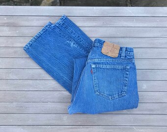 levis striped jeans