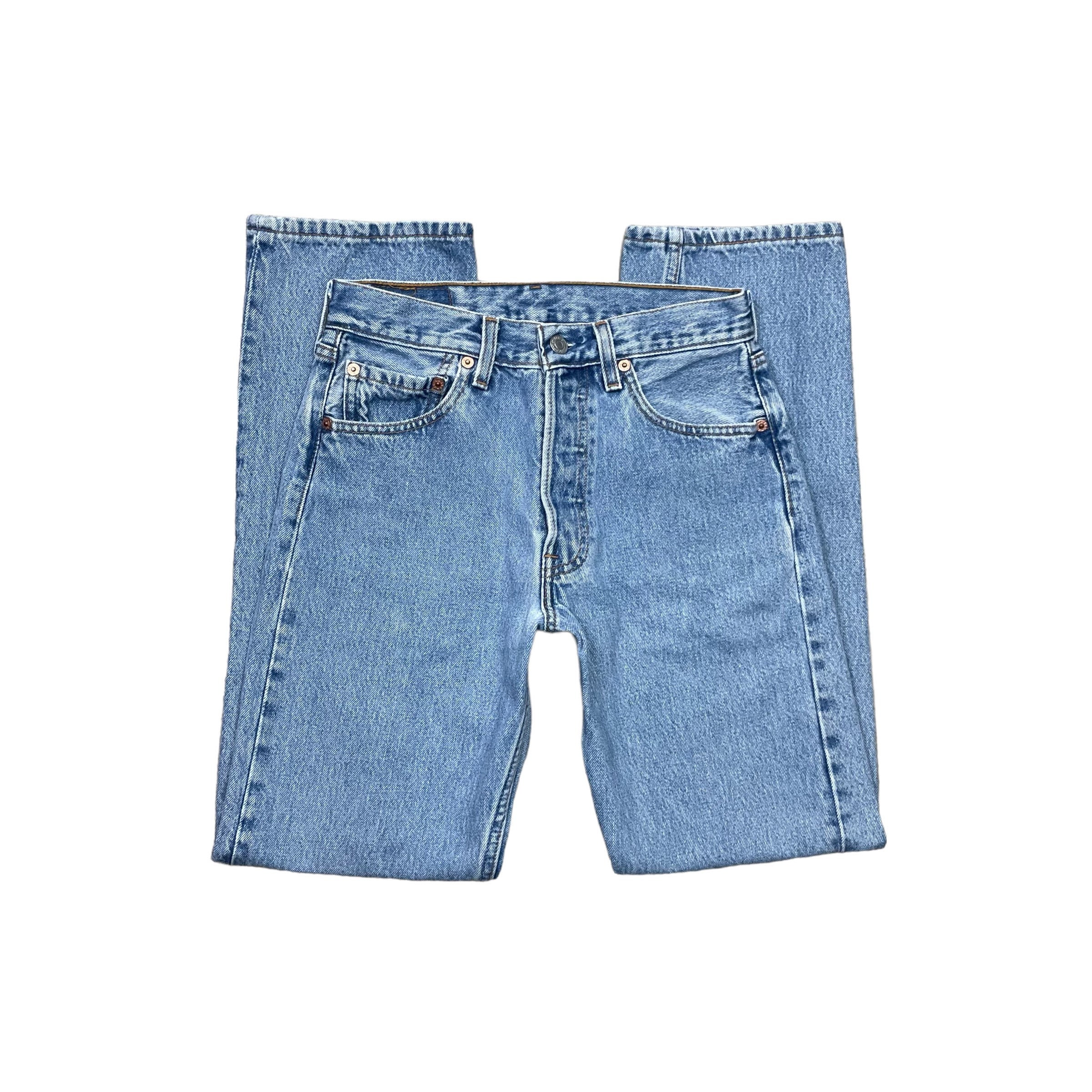 Levis W26.5 L29 USA 501 1990s Lovely Light Wash - Etsy España