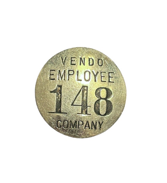 1940s Employee Badge Button #148