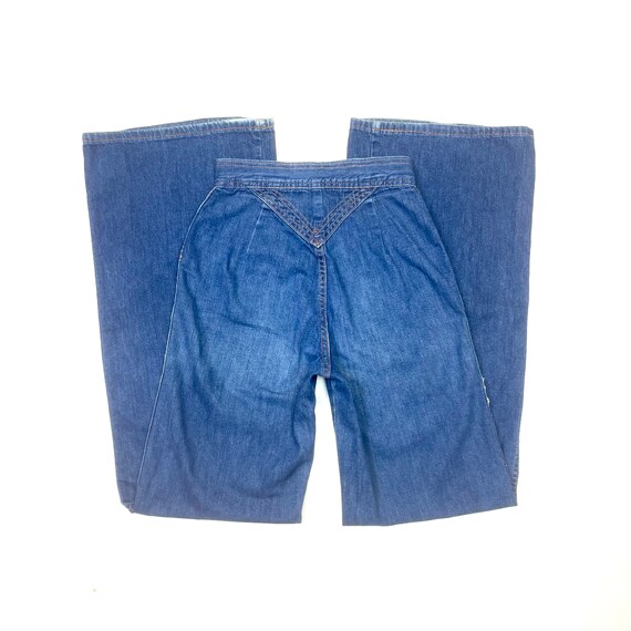 PlushBottom W23 L32 Bell Bottom Jeans Lovely Light Co… Gem