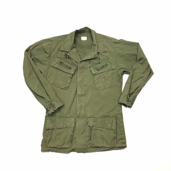 Vietnam Jungle Jacket Converted Prison Uniform X-small Regular USA