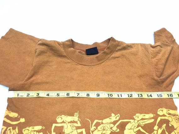 1970’s Rat Race Small Cotton Marijuana Shirt Earl… - image 10