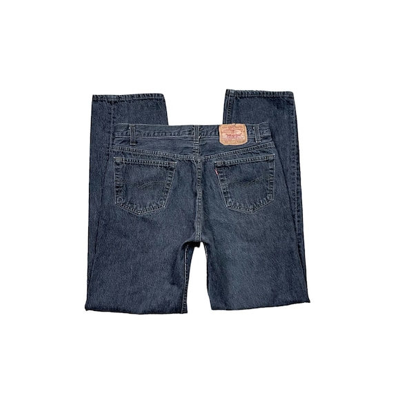 Levis W33.5 L32.5 USA 501 Vintage Faded Charcoal … - image 1
