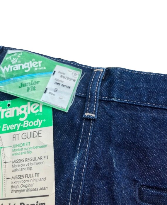 Vintage Wrangler W25 L29 Misses Jeans NEW Old Sto… - image 5