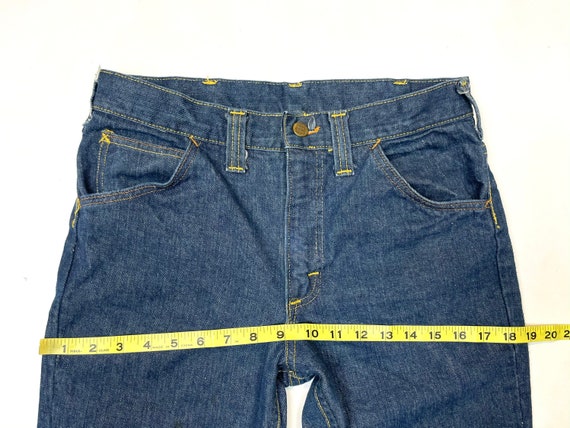 Lee W30.5 L27 USA 60’s Sanforized Flared Jeans 19… - image 9