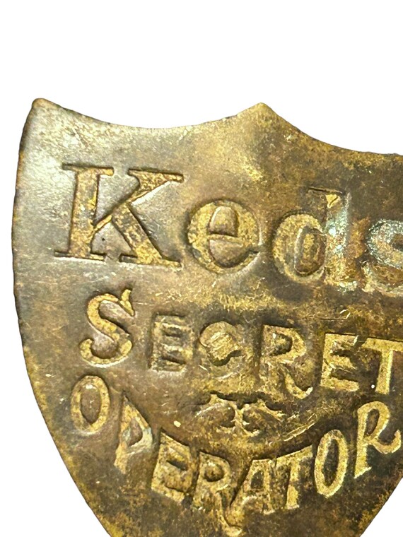 Vintage 1940s Ked’s Shoes Secret Operator Button … - image 6